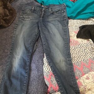 Lucky Brand mens Faded Blue Skinny Jeans